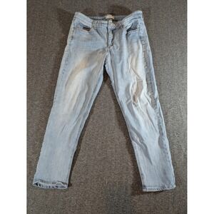 Vintage America Jeans Women's Size 12 Blue Boho Missy Stretch Denim Nice Fade